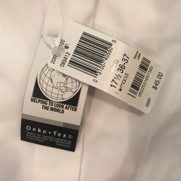 VAN HEUSEN Men’s Dress Shirt 17-1/2 - Picture 3 of 4